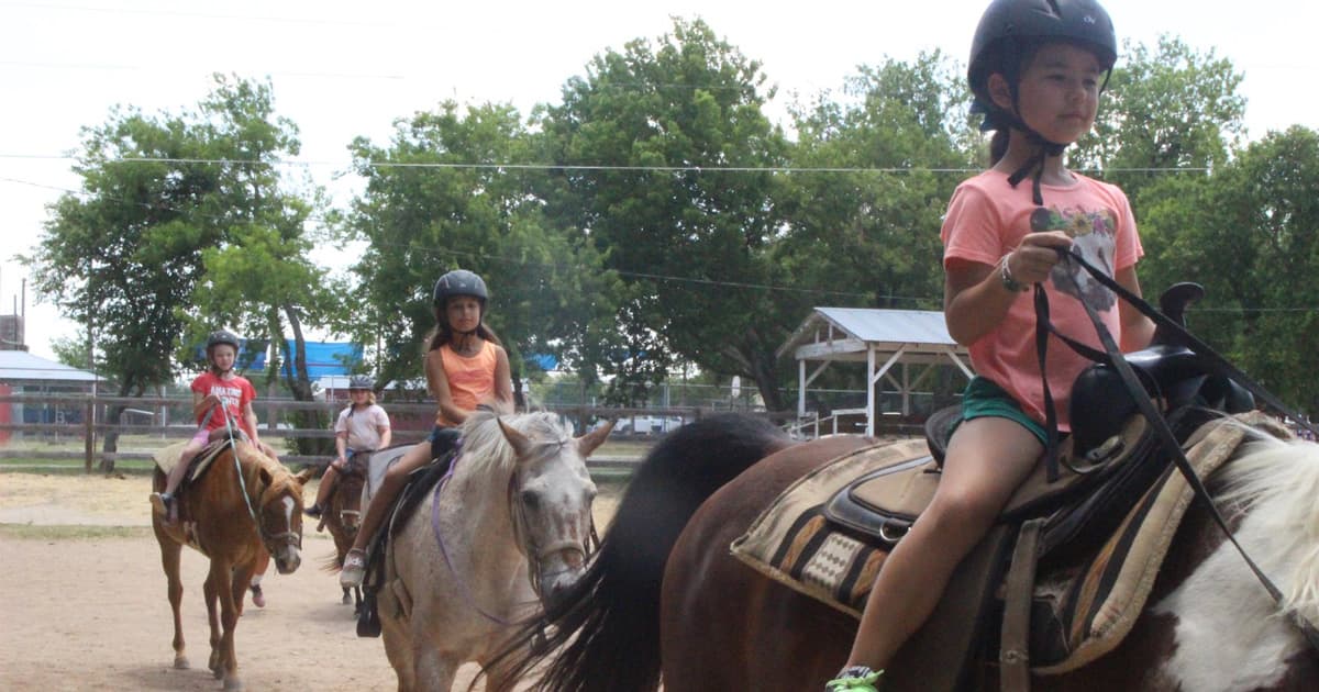 DC Riding by Camp Doublecreek