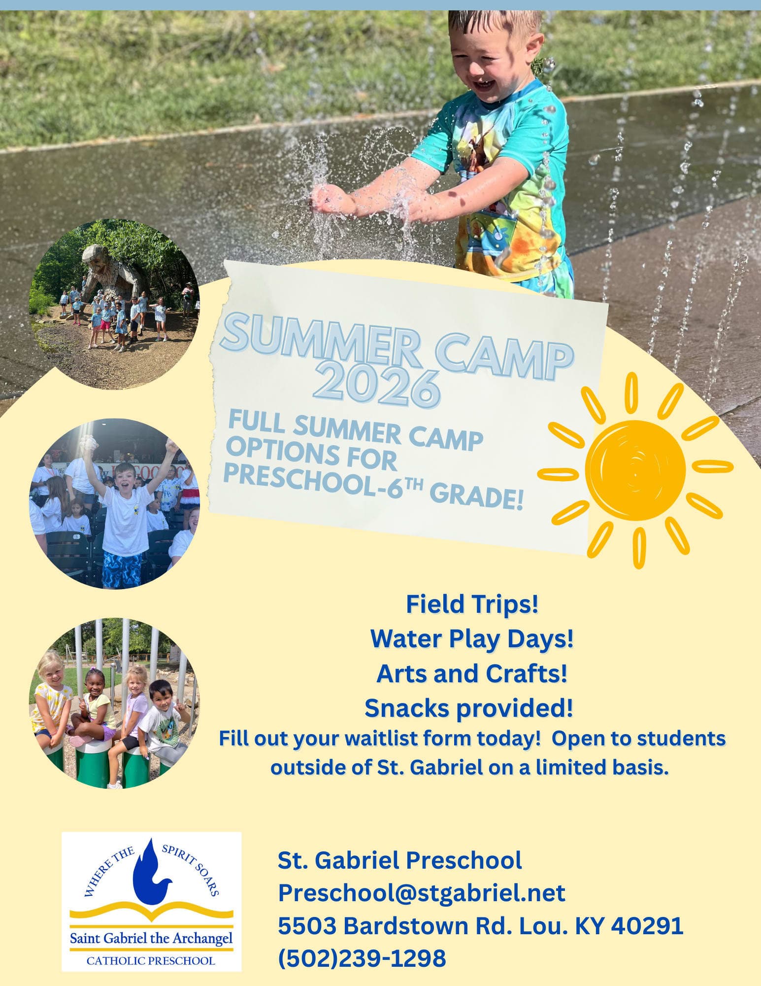 St Gabriel Catholic School Summer Camp
